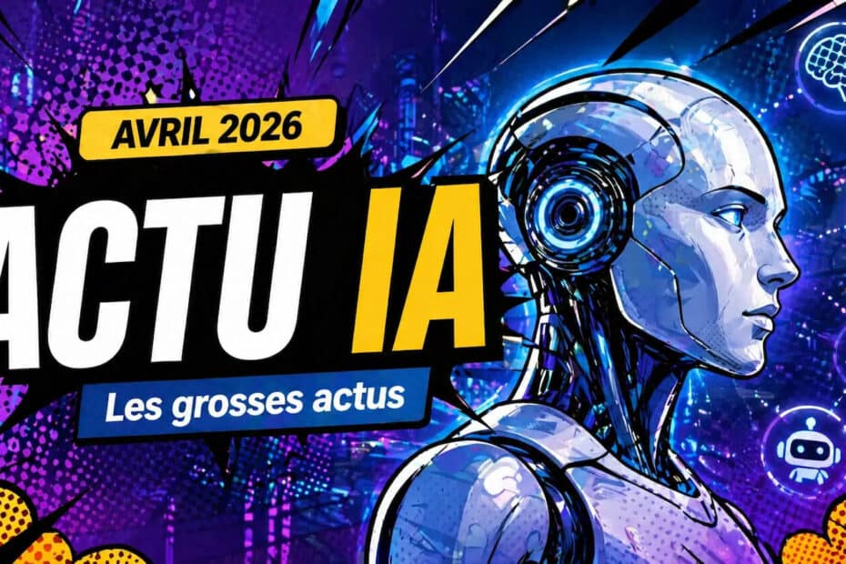 Actualité IA du mois d'avril 2026