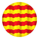 Drapeau catalan pour apprendre le catalan en ligne