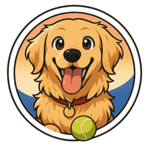 Milo, le chien qui parle, personnage IA de Yiaho, portrait style manga