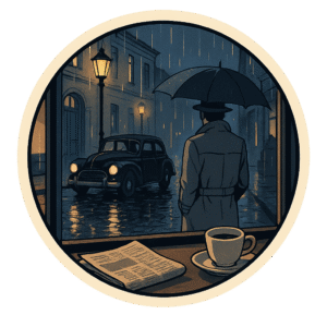 Opération Rideau, histoire d’espionnage dont vous êtes le héros, illustration style manga