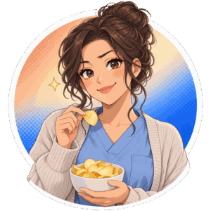 Maya, la grande sœur IA de Yiaho, portrait style manga