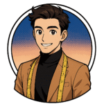 Oscar, personal stylist, personnage IA de Yiaho, portrait style manga